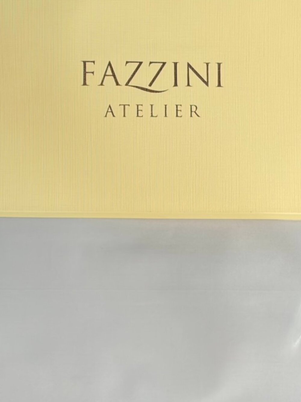 Fazzini Atelier Italian Percale Cotton King Size Bicocca Pearl Grey Duvet Cover
